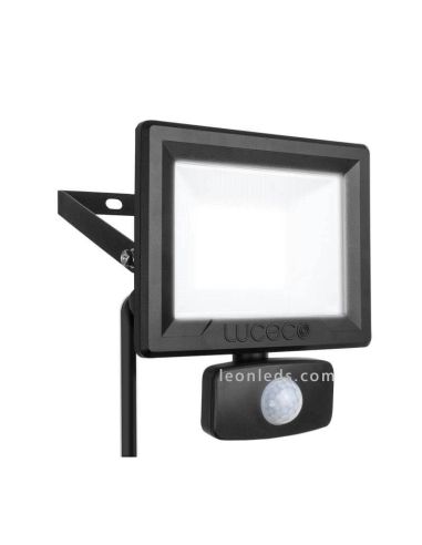 Proyector LED 30W con Sensor de Movimiento 4000K IP65 2400Lm Luceco | LeonLeds