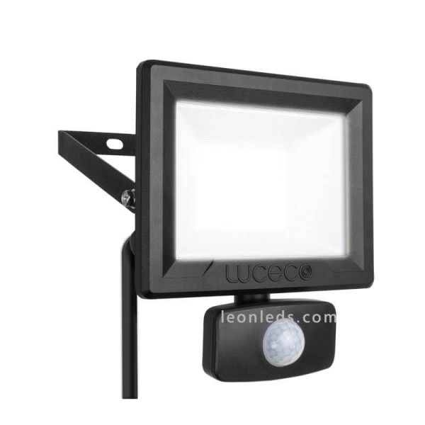 Proyector LED 30W con Sensor de Movimiento 4000K IP65 2400Lm Luceco | LeonLeds