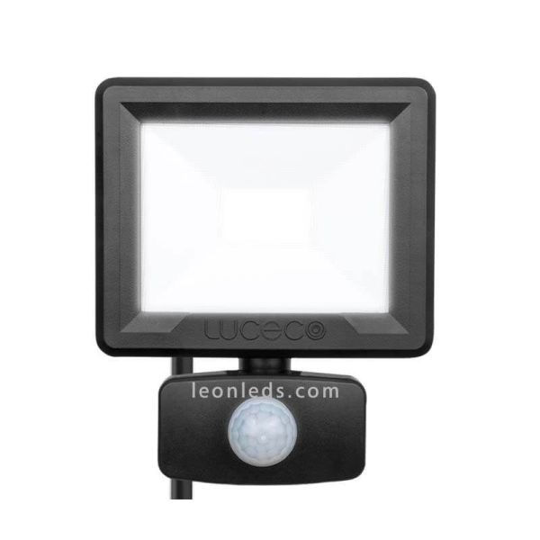 Proyector LED 30W con Sensor de Movimiento 4000K IP65 2400Lm Luceco | LeonLeds