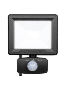 Proyector LED 50W con Sensor de Movimiento 4000K IP65 4000Lm Luceco | LeonLeds 2