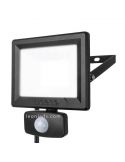 Projecteur LED 50W avec Détecteur de Mouvement 4000K IP65 4000Lm Luceco | leonleds