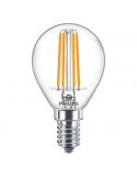 Bombilla E14 P45 de filamento LED 6.5W - 60W 8718699762292 |  LeonLeds