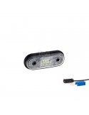 Piloto de posición Blanco ambar rojo Reflectante LED Galibo con o sin soporte con conector QS075 QS150 | LeonLeds