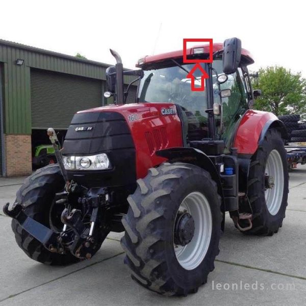 Faro LED rectangular Case New Holland Agropar | LeonLeds Iluminación