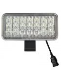 Faro LED de trabajo rectangular Case New Holland 42W 5200Lm LA022 Agropar | LeonLeds