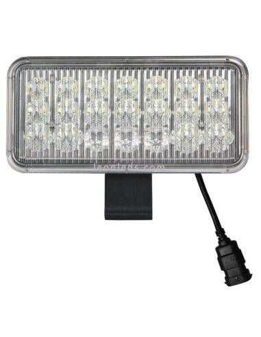 Faro LED de trabajo rectangular Case New Holland 42W 5200Lm LA022 Agropar | LeonLeds