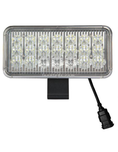 Faro LED de trabajo rectangular Case New Holland 42W 5200Lm LA022 Agropar | LeonLeds