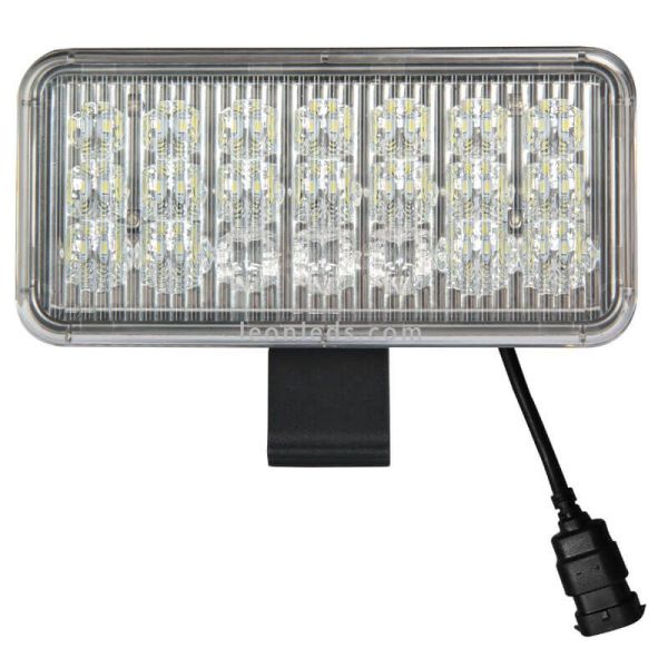 Faro LED de trabajo rectangular Case New Holland 42W 5200Lm LA022 Agropar | LeonLeds