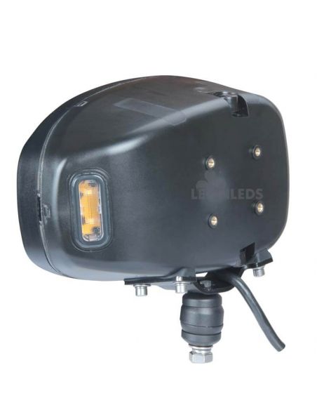 Faro delantero LED Homologado para JCB Terex Manitou Caterpillar Soporte inferior y trasero | LeonLeds