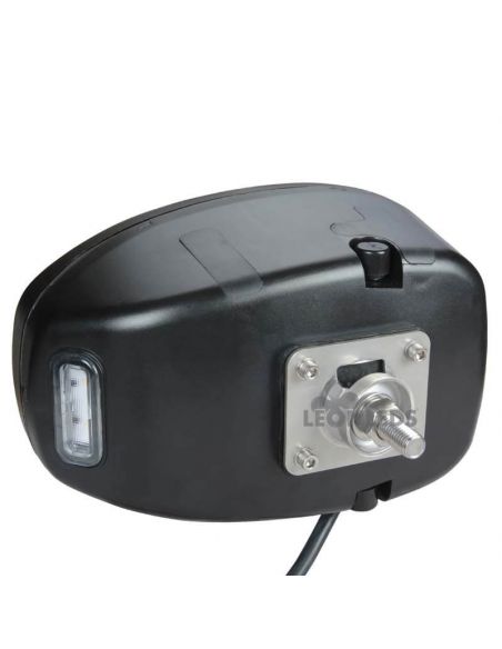 Faro delantero LED Homologado para JCB Terex Manitou Caterpillar Soporte inferior y trasero | LeonLeds