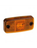 Piloto Lateral y Galibo LED rectangular Reflectante Fristom FT019 FT-019 con o sin soporte Ambar Rojo Blanco | LeonLeds