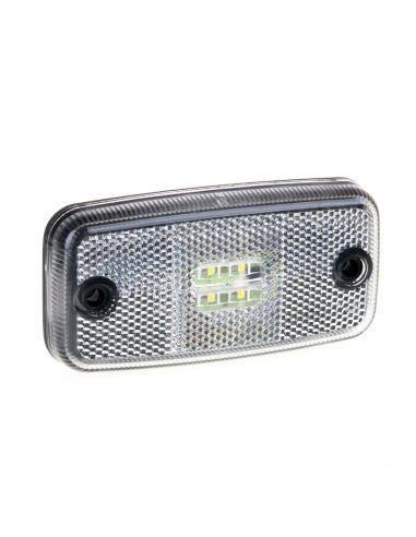Piloto Lateral y Galibo LED rectangular Reflectante Fristom FT019 FT-019 con o sin soporte Ambar Rojo Blanco | LeonLeds