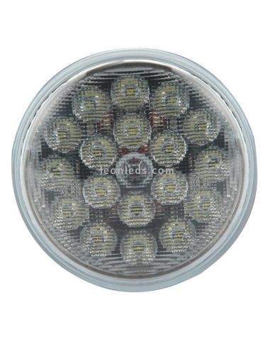 Faro LED redondo PAR36 para faro de trabajo 36W 3250Lm Agropar | LeonLeds