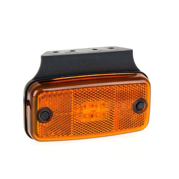 Piloto Lateral y Galibo LED rectangular Reflectante Fristom FT019 FT-019 con o sin soporte Ambar Rojo Blanco | LeonLeds