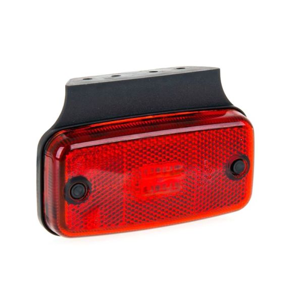 Piloto Lateral y Galibo LED rectangular Reflectante Fristom FT019 FT-019 con o sin soporte Ambar Rojo Blanco | LeonLeds