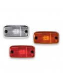 Piloto Lateral y Galibo LED rectangular Reflectante Fristom FT019 FT-019 con o sin soporte Ambar Rojo Blanco | LeonLeds