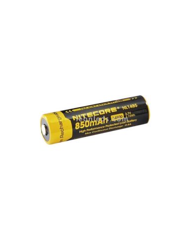 Batería recargable 14500 850mAh Li-ion NL1485 Nitecore | LeonLeds Iluminación