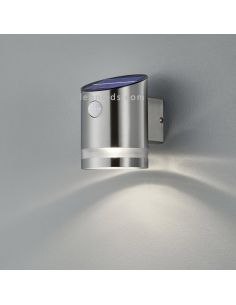 Salta Applique Murale Solaire LED Nickel Mat avec Détecteur de Mouvement IP44 R22231107 Trio Lighting | leonleds 2