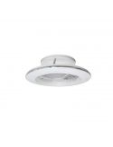 Ventilateur de plafond LED avec télécommande Alisio Mini Blanc 7493 Mantra | leonleds