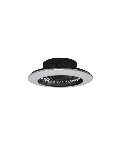 Ventilador de techo LED Alisio Mini negro 7495 Mantra | LeonLeds
