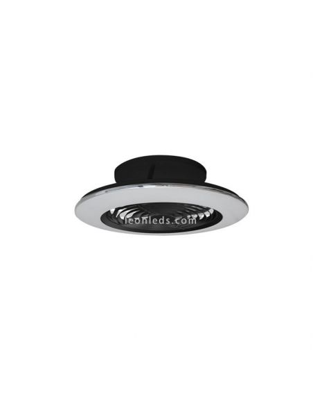 Ventilador de techo LED Alisio Mini negro 7495 Mantra | LeonLeds
