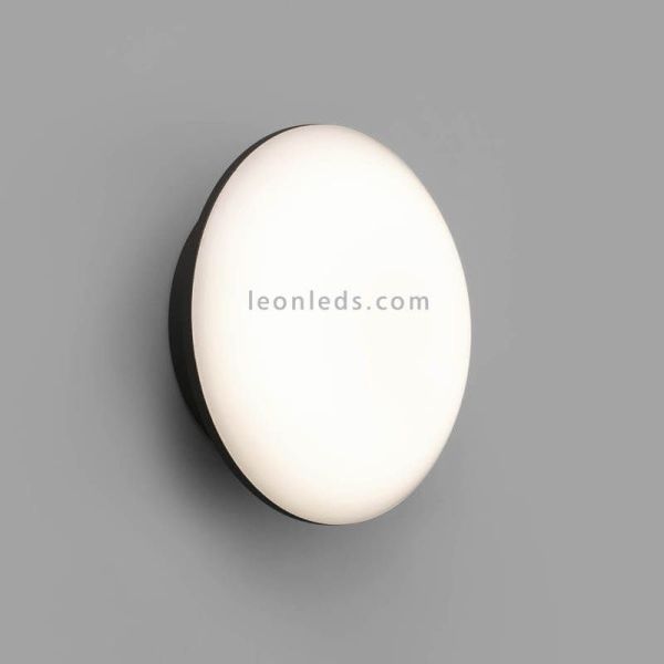 Luminária de teto moderna SUN LED para interior exterior cinza escuro Faro Barcelona | Leon Iluminação LED