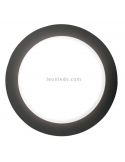 Aplique Piro M LED Negro para exterior | LeonLeds