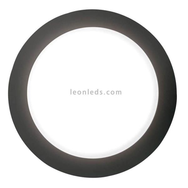 Aplique Piro M LED Negro para exterior | LeonLeds