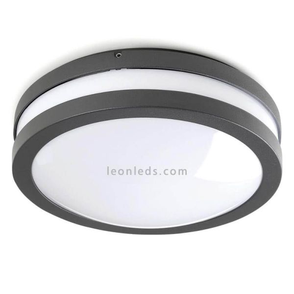 Plafonnier LED d'extérieur pour mur et plafond Tornado Dopo Lighting | Éclairage LeonLeds