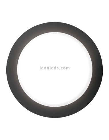 Aplique Piro L LED Negro para exterior | LeonLeds