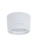 Moderna luz de teto LED ao ar livre Mist IP55 branco Dopo Lighting | Leon Iluminação LED