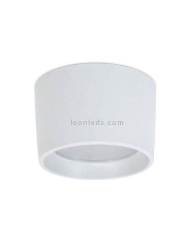Moderna luz de teto LED ao ar livre Mist IP55 branco Dopo Lighting | Leon Iluminação LED