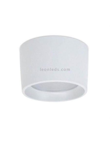 Plafonnier LED d'extérieur moderne Mist IP55 blanc Dopo Lighting | Éclairage LeonLeds