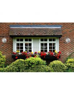 Aplique FAR Round Blanco para exterior estilo clásico | LeonLeds 2