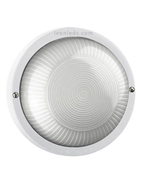 Applique d'extérieur FAR Round White de style classique | leonleds
