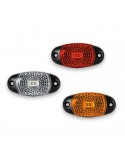 Piloto de posición LED Ovalado Fristom FT025 LED FT-025 Blanco Rojo Naranja refletante | LeonLeds