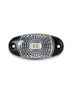Piloto de posición LED Ovalado Fristom FT025 LED FT-025 Blanco Rojo Naranja refletante | LeonLeds 2