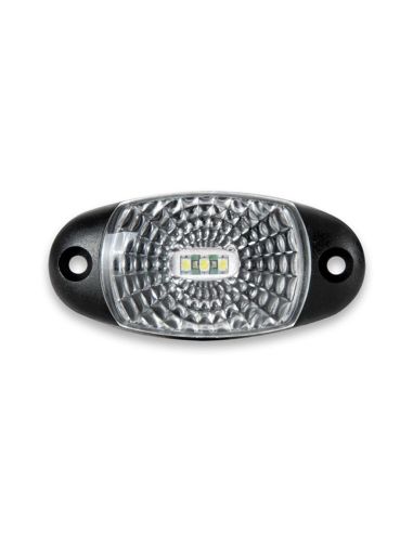 Luz de posição LED oval Fristom FT025 LED FT-025 Branco Vermelho Laranja reflexivo | leonleds