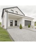Aplique/Plafón exterior Kira talla M antracita  Dopo Lighting | LeonLeds Iluminación