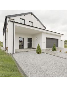 Plafonnier d'extérieur Kira M anthracite 2xE27 Dopo Lighting | Éclairage LeonLeds 2