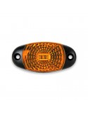 Luz de posição LED oval Fristom FT025 LED FT-025 Branco Vermelho Laranja reflexivo | leonleds
