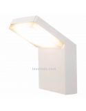 Candeeiro de parede exterior branco Alpine Mantra| Leon Iluminação LED