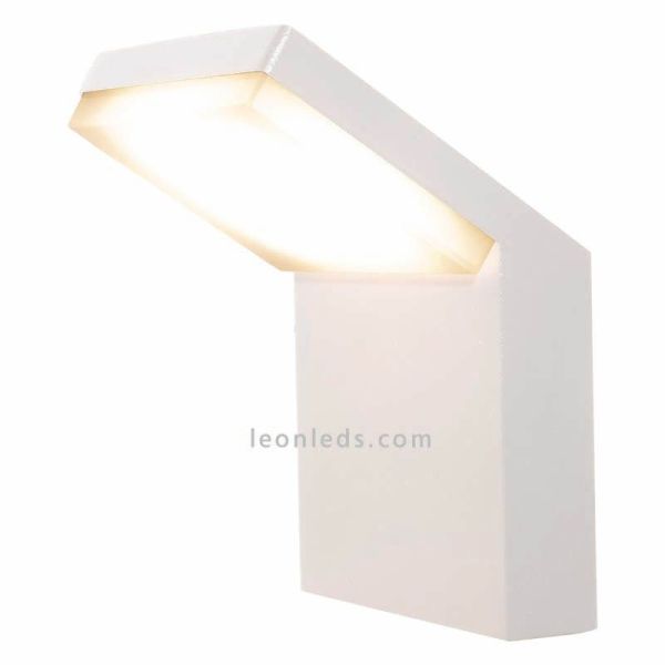 Candeeiro de parede exterior branco Alpine Mantra| Leon Iluminação LED