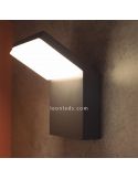 Aplique exterior gris oscuro Alpine Mantra estilo moderno | LeonLeds Iluminación
