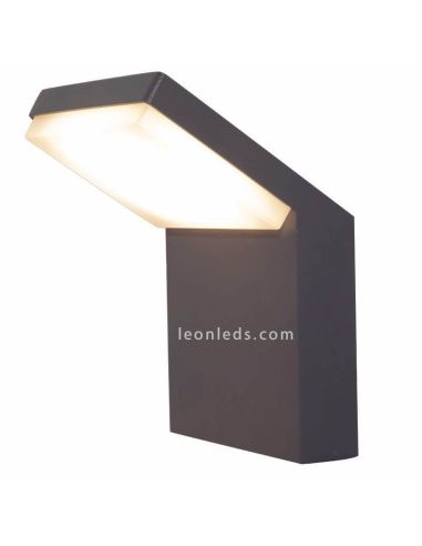 Aplique cinza escuro para exterior Alpine Mantra| Leon Iluminação LED