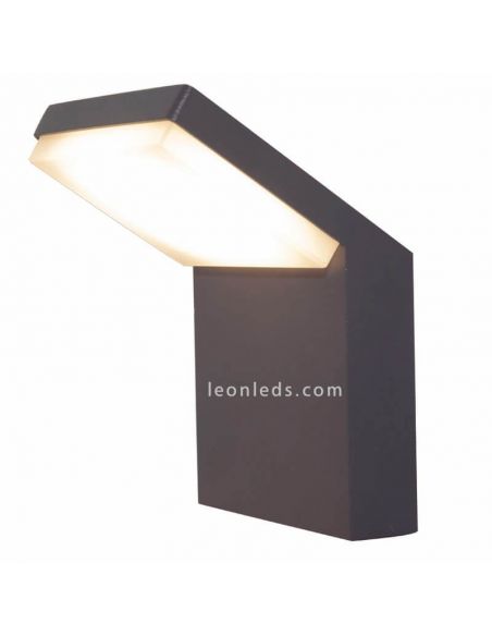 Aplique cinza escuro para exterior Alpine Mantra| Leon Iluminação LED