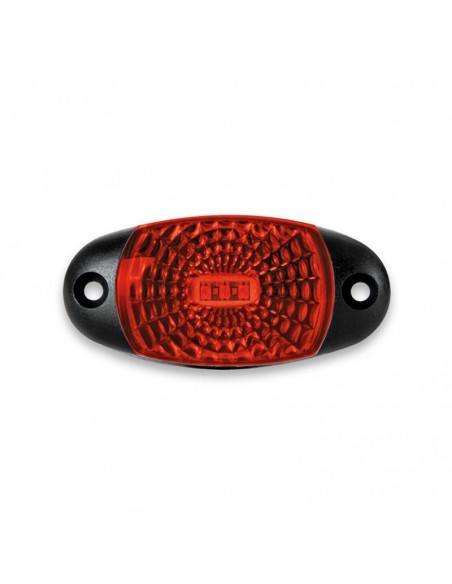 Luz de posição LED oval Fristom FT025 LED FT-025 Branco Vermelho Laranja reflexivo | leonleds