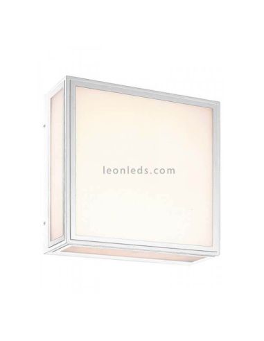 Candeeiro de parede branco para exterior Bachelor Mantra | Leon Iluminação LED