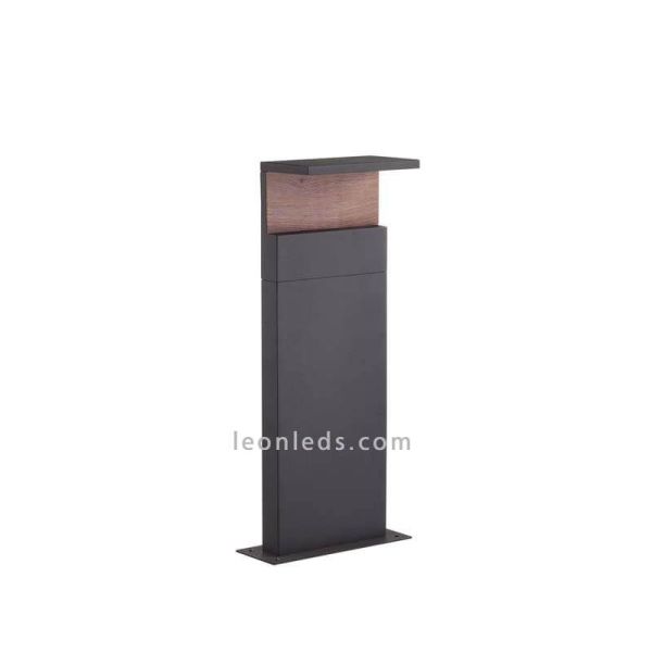 Baliza M LED exterior aluminio Ruka Mantra | LeonLeds Iluminación