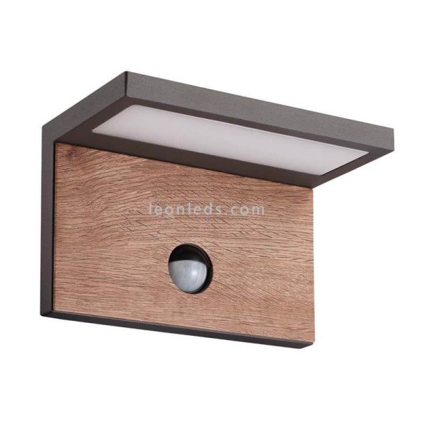 Aplique LED exterior sensor de movimiento Ruka Mantra | LeonLeds Iluminación